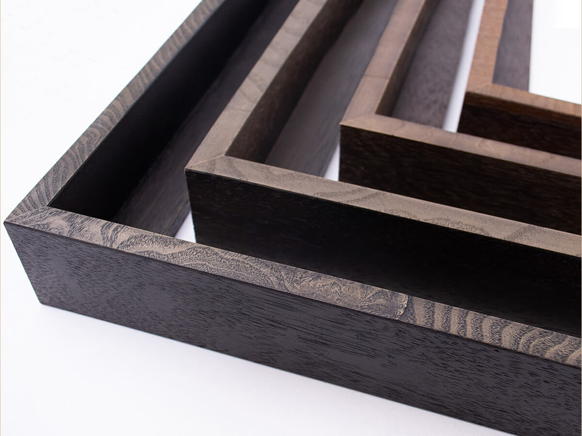 Ashford float frames 4 finishes Ashford floating frames in 4 colours