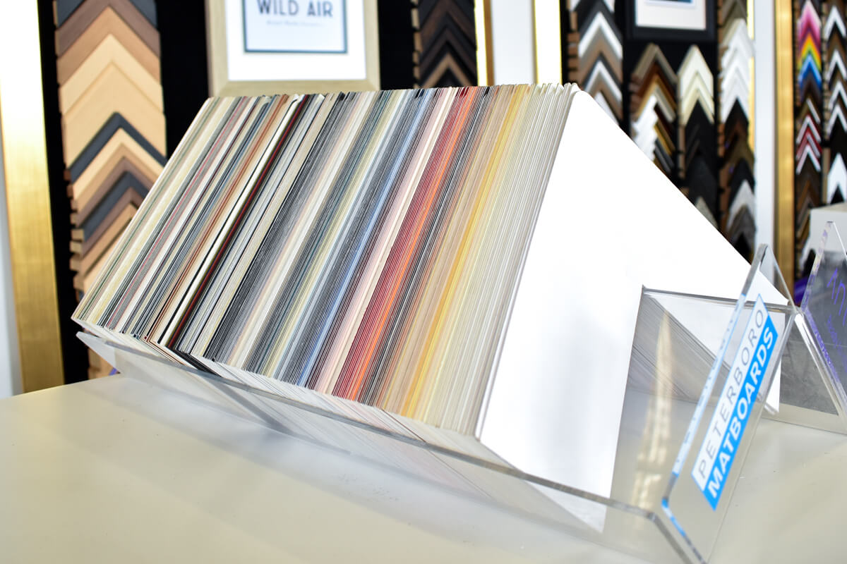 Mat mount colour choices