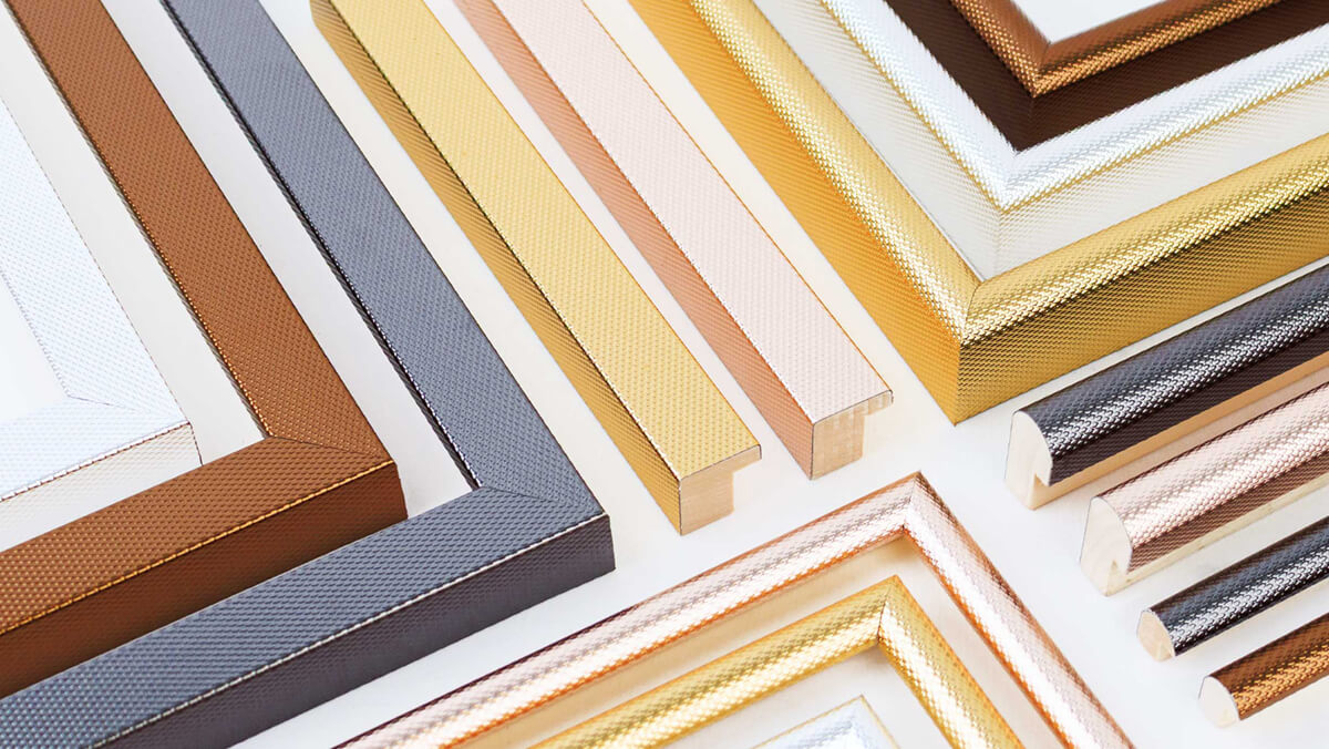 Diamante frame corners Diamante Collection picture frame corner samples