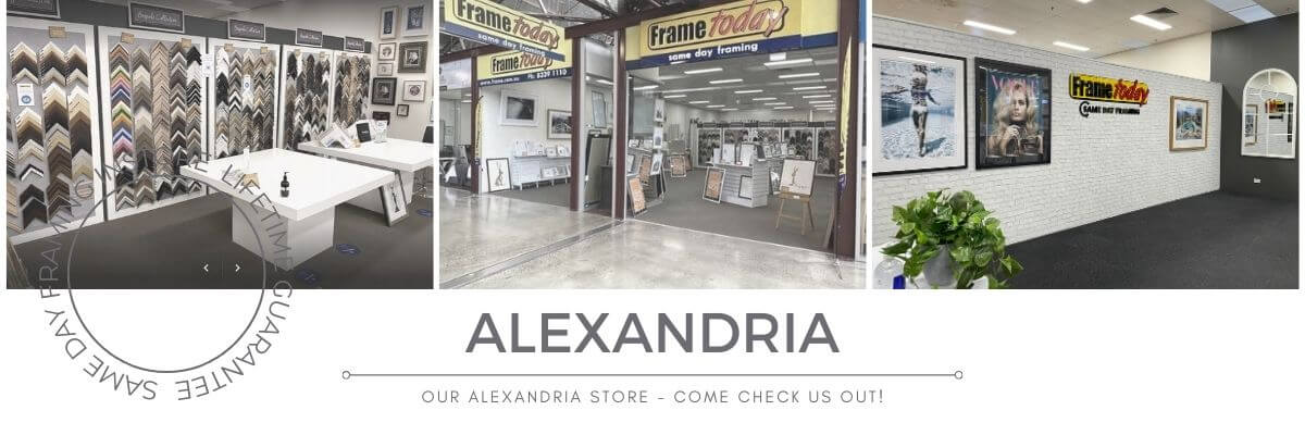 picture framing alexandria sydney