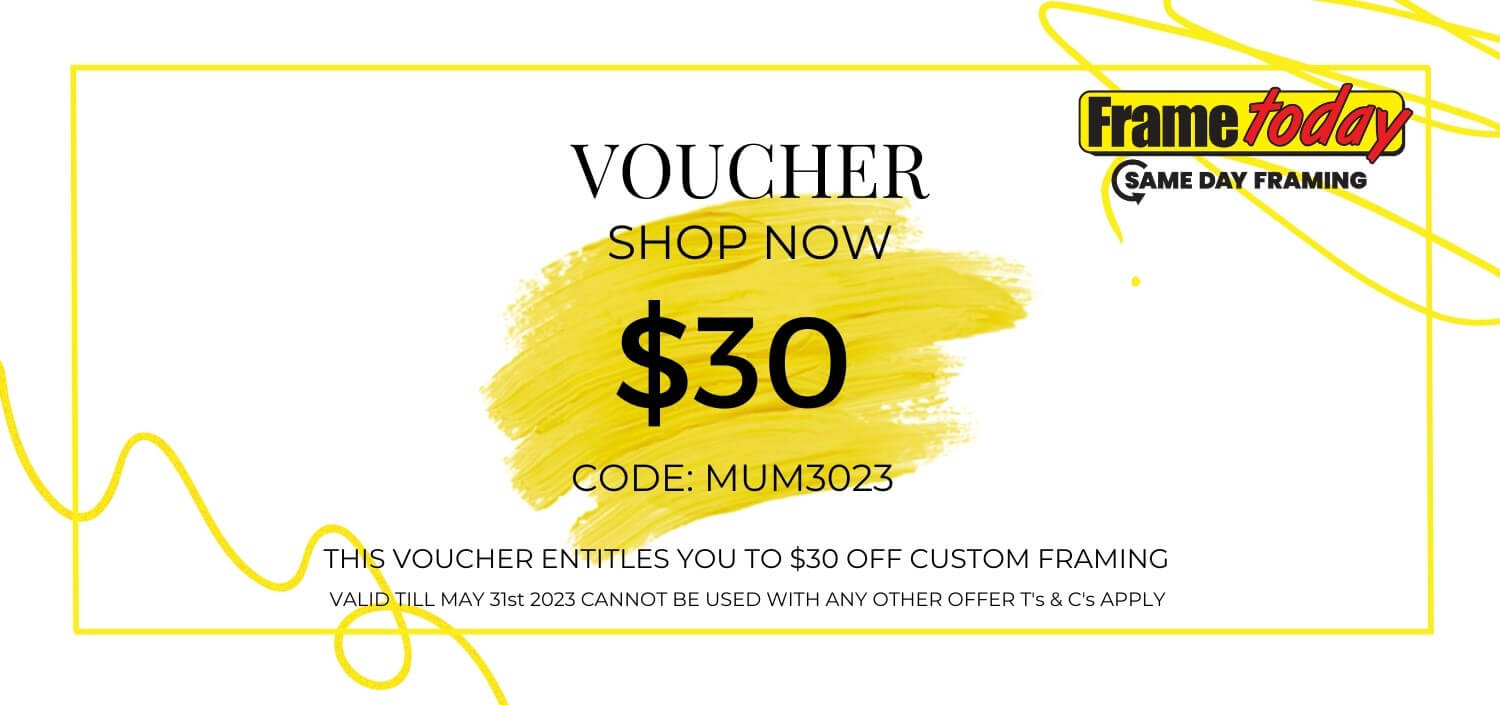 $30 off framing voucher