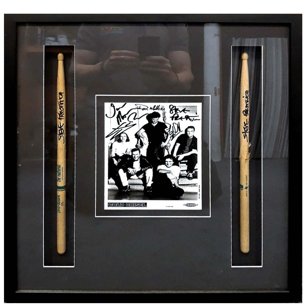 Framing music memorabilia