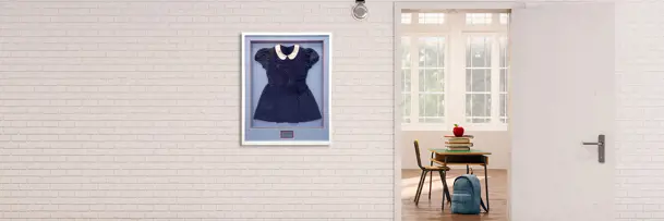 How to Frame Heirloom Lace, Silk & Textiles