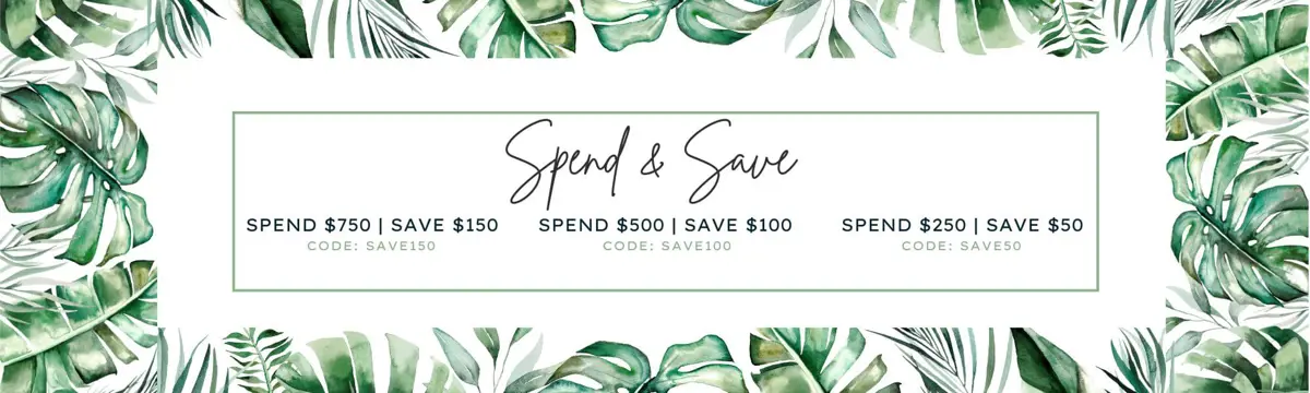 Spend & Save Sale Now On