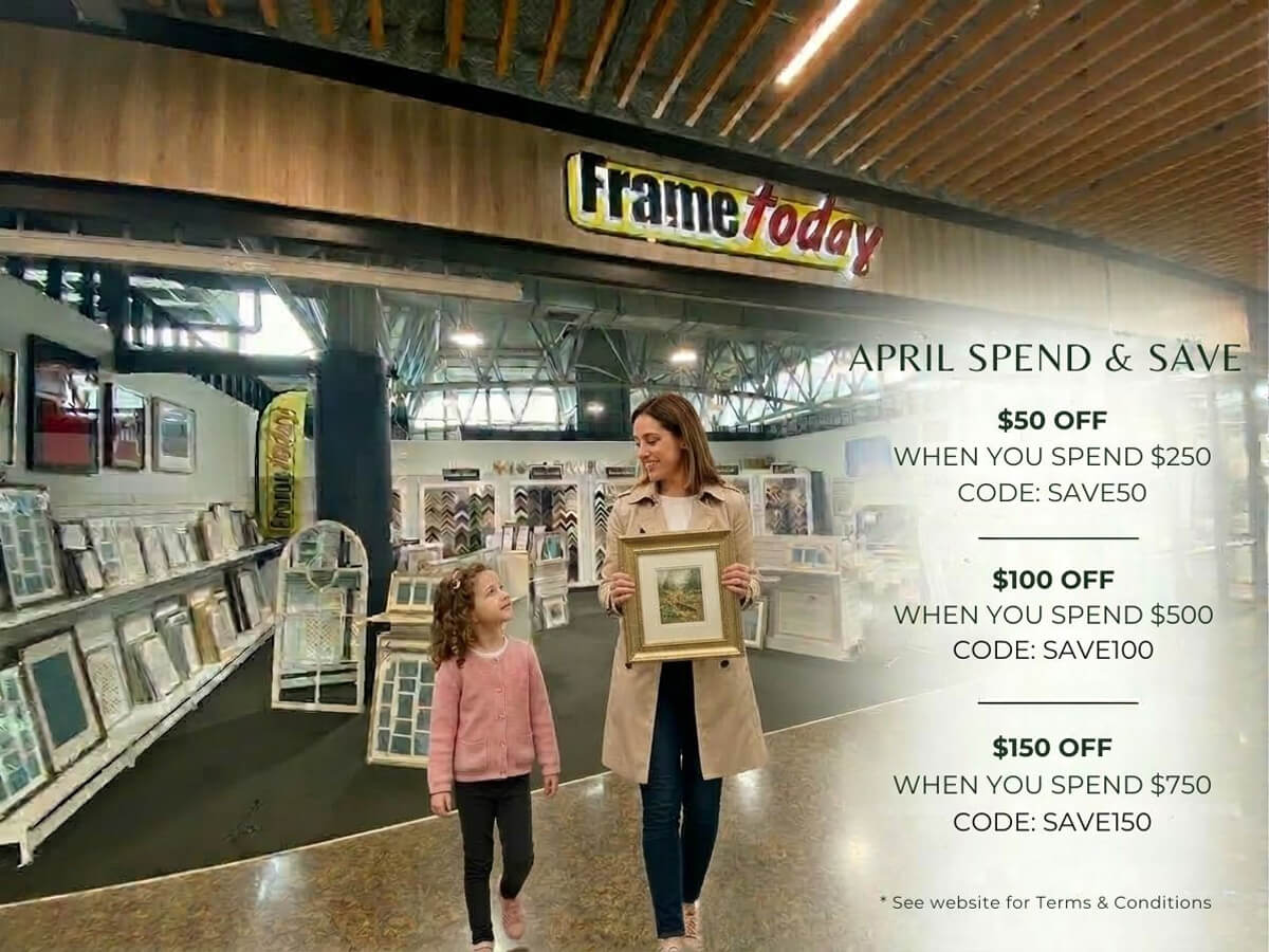 Picture framing sale now on!