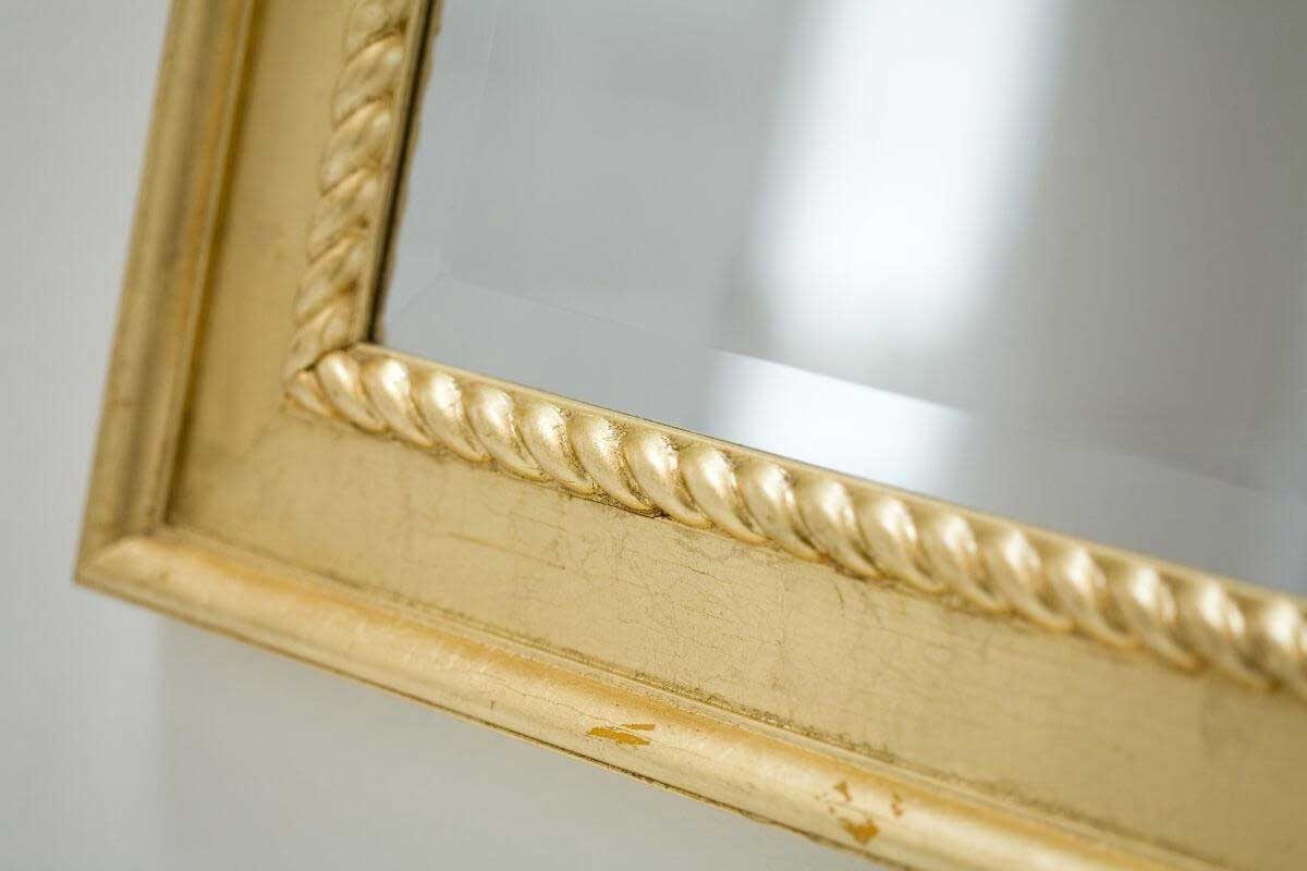 Custom framed mirror